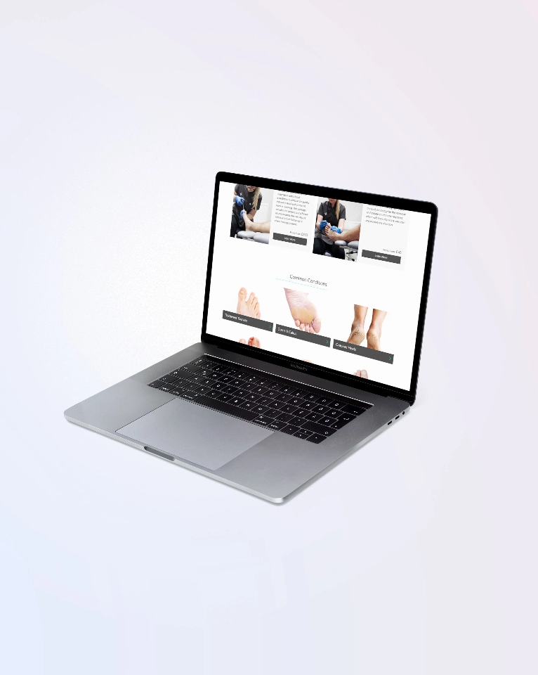 Healthcare Hub Macbook Mockup
