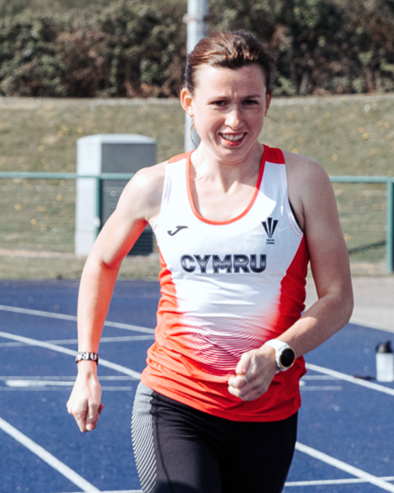 Welsh Athletics Female Runner